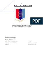 Army Specialised Subject SD SW PDF