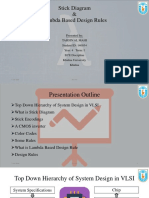 Stick Diagram & Lambda Based Design Rules