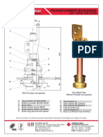 Transformer Bushings: 1kV / 1000A DIN 42530