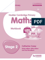 Hodder Cambridge Primary Maths Workbook 2 PDF