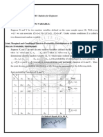 Two Dimensional Random Variable