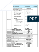 Susunan Acara Duaroh Anggota 1