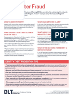 DLT Unemployment Fraud Fact Sheet