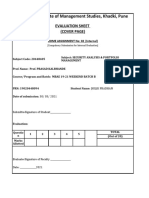 SAPM Assignment 2