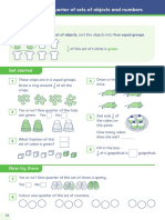 Find One-Quarter of Sets of Objects and Numbers UNIT 7 Find One-Quarter of Sets of Objects and Numbers