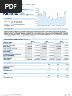 Nokia Corporation: ISIN: FI0009000681 WKN: Nokia Asset Class: Stock