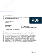 Superior Court of Washington For King County Case 20-2-01055 3 SEA Mikail Nickerson VS. Cory Hofstad - Defendant's Motion To Dismiss