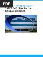 The South Korean Chaebol: Samsung