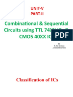 UNIT V Digital Integrated Circuits Introduction Part II