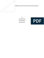 Workspaces For Persons With Disabilities: Factors That Private Business Firms Consider in Hiring Pwds