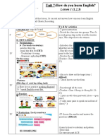 Unit 7:how Do You Learn English?: Lesson 1 (1,2,3)