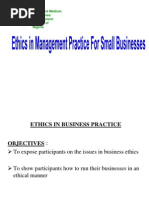 Ethics in Business