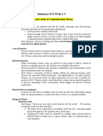 Summary ICS Partial Test