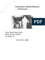 Sejarah Proklamasi Kemerdekaan Indonesia 