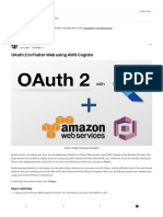 OAuth 2 in Flutter Web Using AWS Cognito - by Muhammad Shahrukh - AWS in Plain English