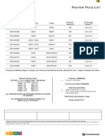 Preview Price List - Kipling Station Condos