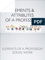 Attributes of SW Profession