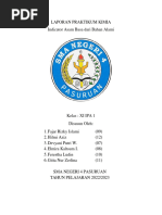 Laporan Praktikum Kimia