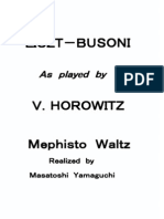 Horowitz Liszt Mephisto Yamaguchi