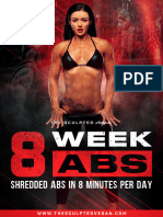 8 Week Abs - The Sculpted Vegan