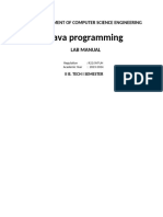 Java Lab Manual (Aids)