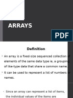 7 Arrays