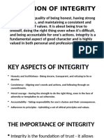 Integrity Power Point