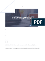 5-3-1 Trading Strategy - What Is It and How To Use It (Full Guide)