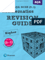 Revise Aqa Gcse 9 1 Mathematics Revision Guide Higher REVISION GUIDE AQA