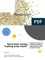 Recursion