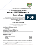 Ics 2206 Database Systems