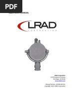 LRAD RX AC User Manual Production - English