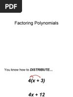 Factoring Polynomials