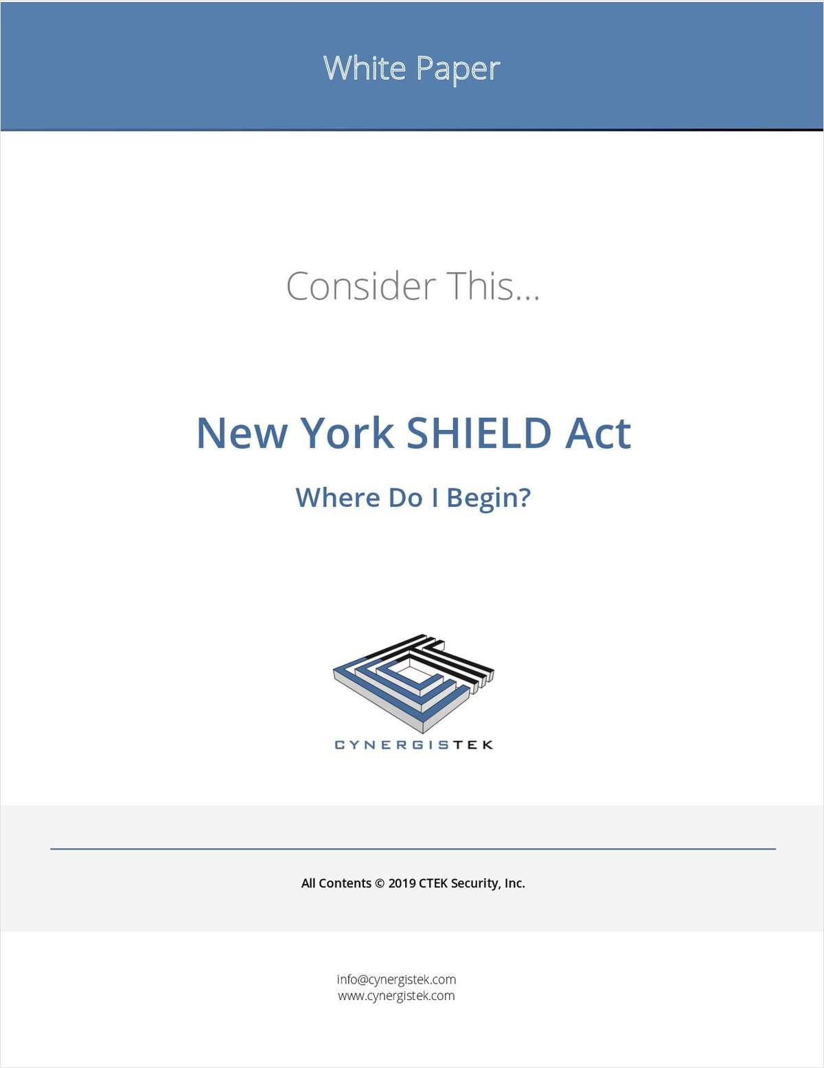 New York SHIELD Act: Where Do I Begin?