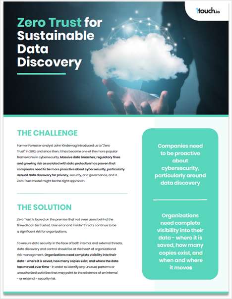 eBook: Zero Trust for Sustainable Data Discovery