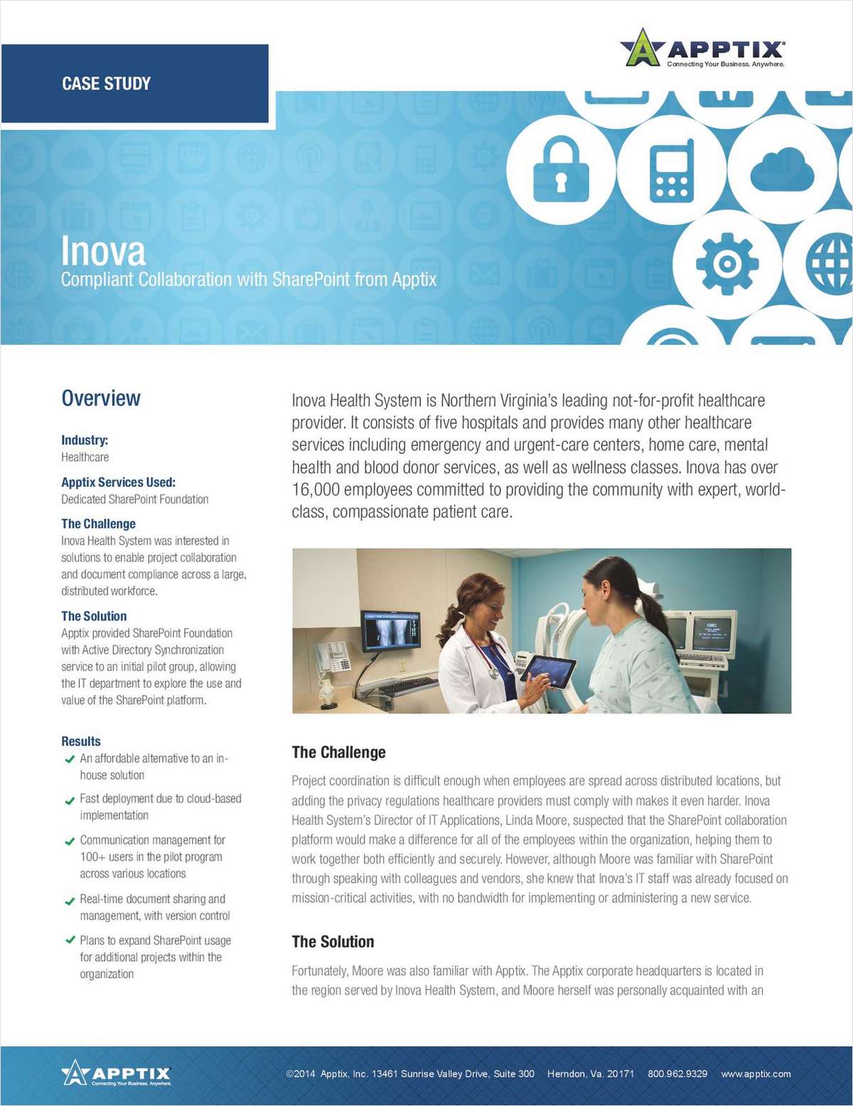 Dedicated SharePoint at Inova Health System