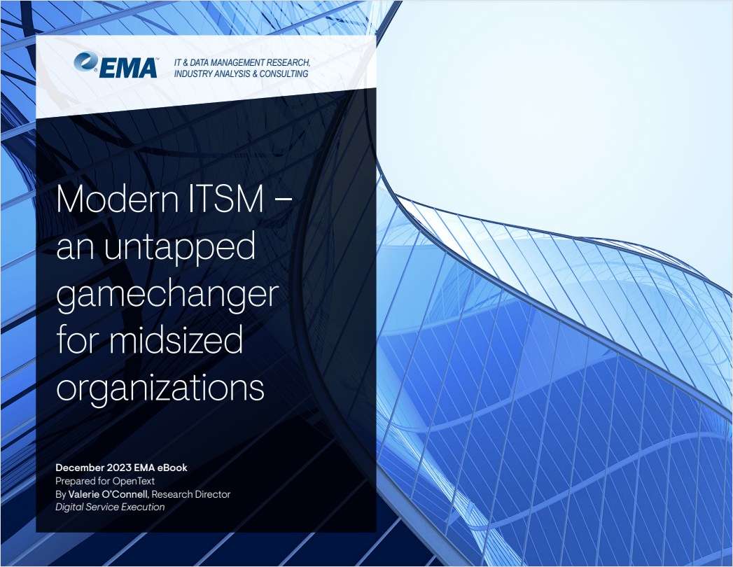 Modern ITSM - an untapped gamechanger for midsized organizations