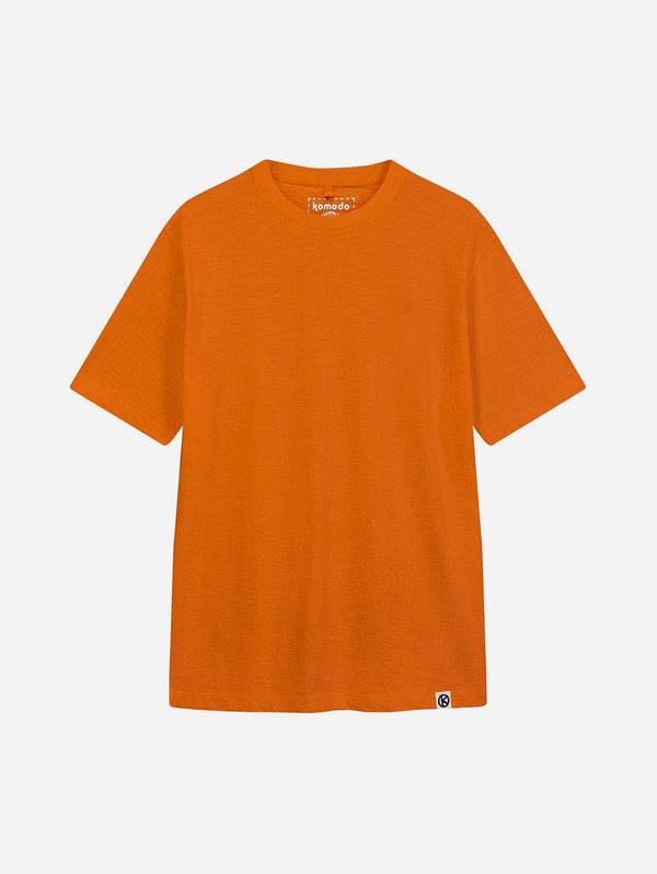 KOMODO Kin Men's Organic Cotton T-Shirt | Burnt Orange S