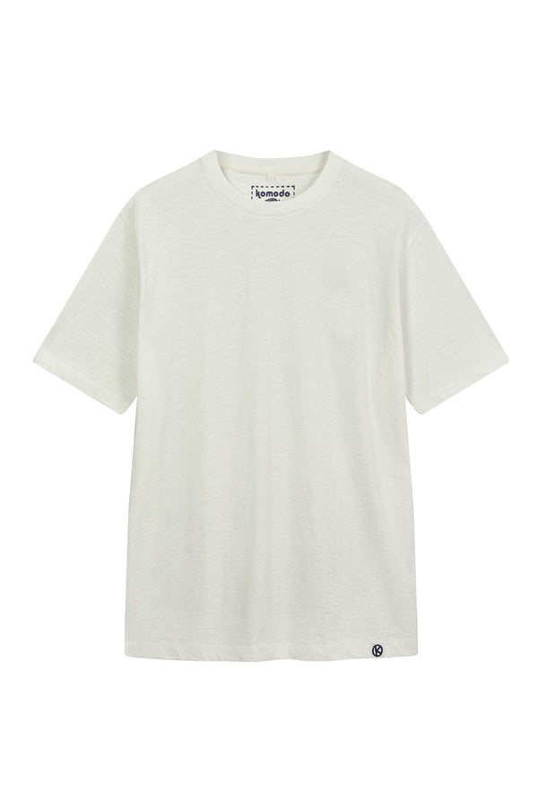 KOMODO KIN - Organic Cotton Tee Off White