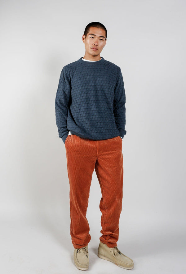 KOMODO Liam Men's Organic Cotton Jumper | Teal