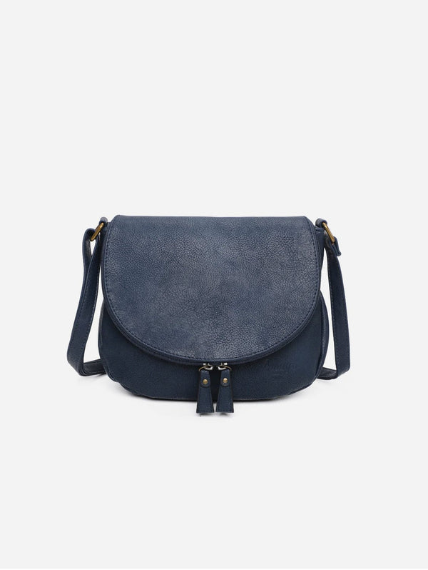 Arsayo The Original Vegan Leather Shoulder Bag | Dark Blue Dark Blue