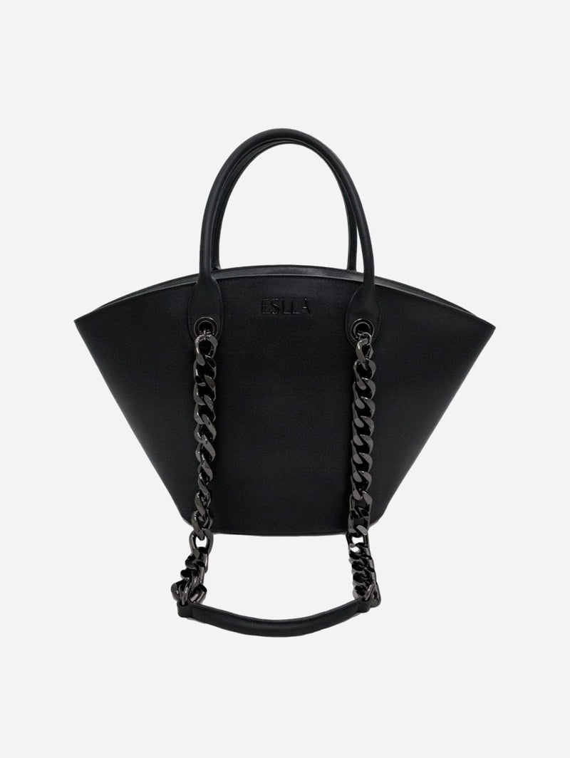 Eslla Seva Tote Matte Black