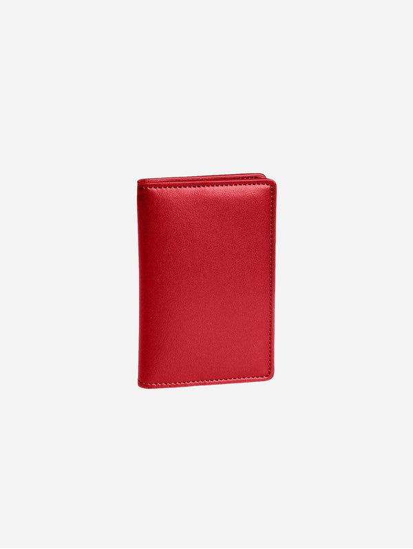 Oliver Co. London Premium RFID Apple Leather Compact Vegan Wallet | Chilli Red Chilli Red