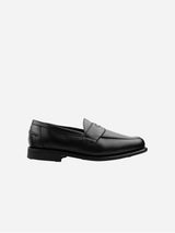 Immaculate Vegan - Ross Oliver Fitzroy Penny Cactus Leather Vegan Loafer | Black