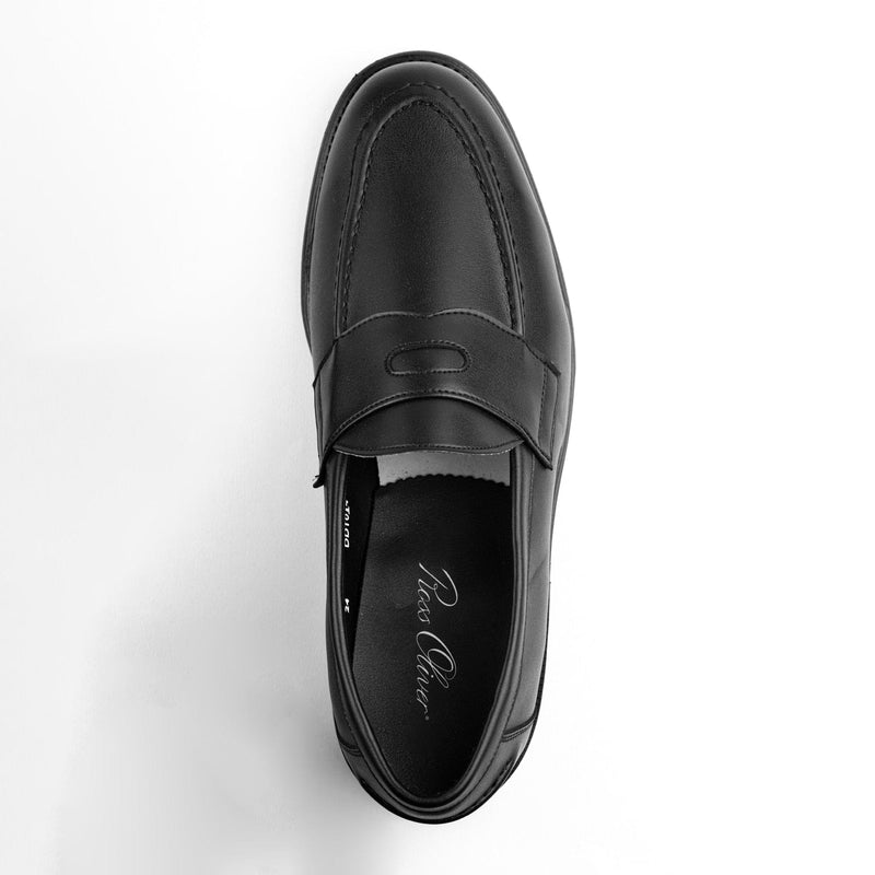 Ross Oliver Fitzroy Penny Loafer - Black