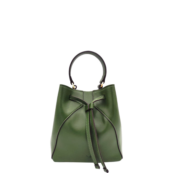 Thalie Mia Desserto® Cactus Leather Vegan Bucket Bag | Green Green