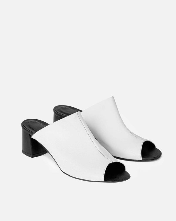 Bohema Uptown White Nopal cactus leather sandals