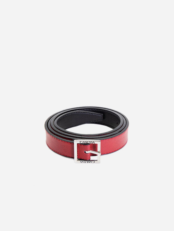 Canussa GO Vegan Belt – Reversible Black/Red