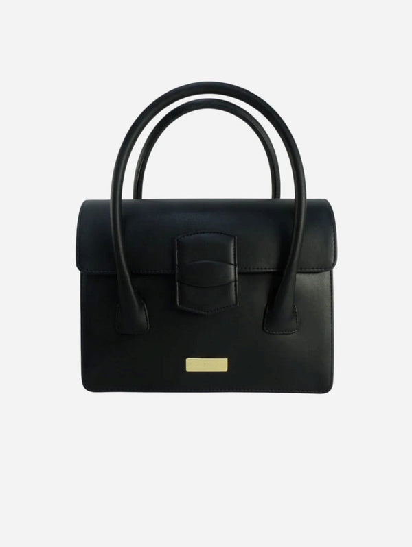 Kaila Katherine Kensington Cactus Leather Vegan Bag | Black