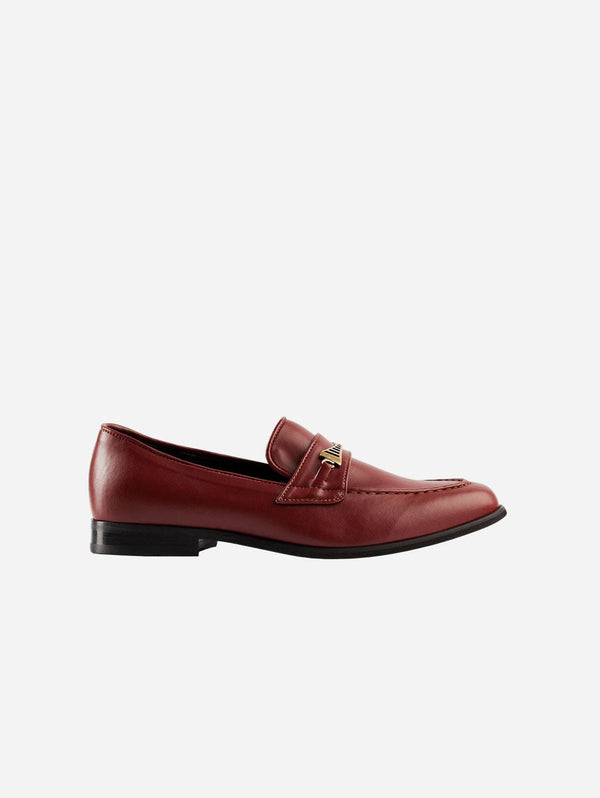 Ross Oliver Bridge-Bit Cactus Leather Vegan Loafer | Burgundy UK11 / EU45 / US12